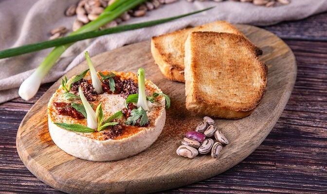 Разядка с консервиран боб