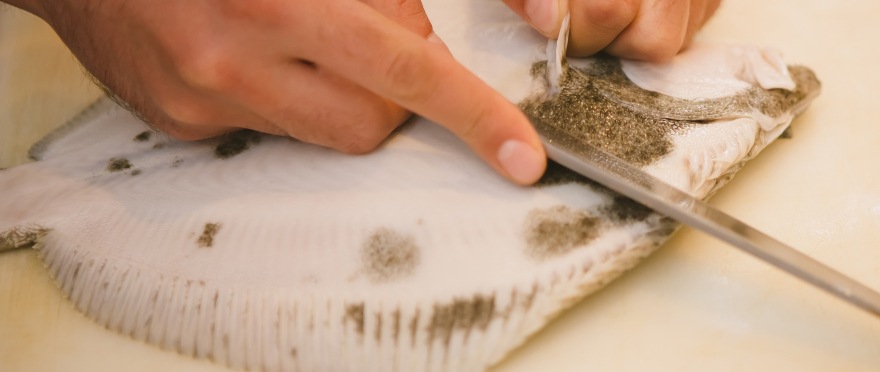 Техника за филетиране на калкан