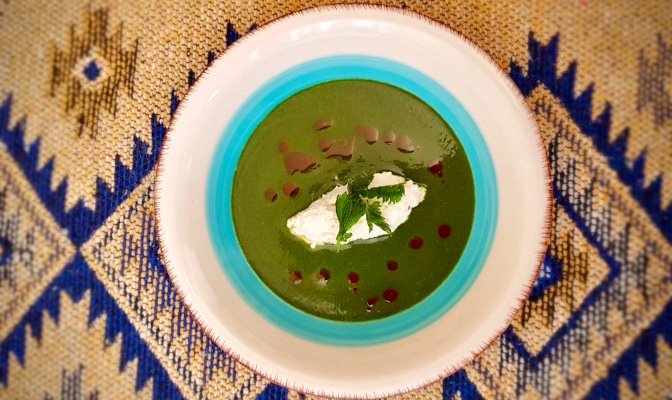 Пролетна кето крем супа