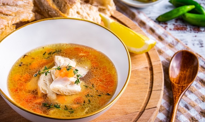 Рибена чорба от пъстърва