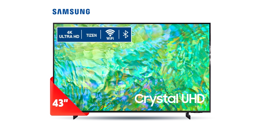 Телевизор	 SAMSUNG UE43U8072FUXXH