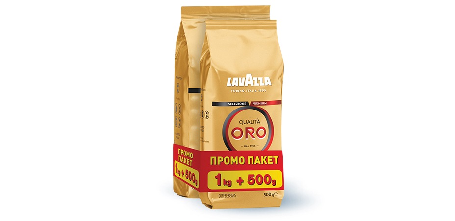 Кафе на зърна	 LAVAZZA Qualita Oro
