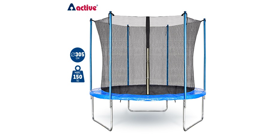 ТРАМПЛИН С МРЕЖА	 ACTIVE