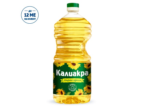 Слънчогледово олио	 КАЛИАКРА