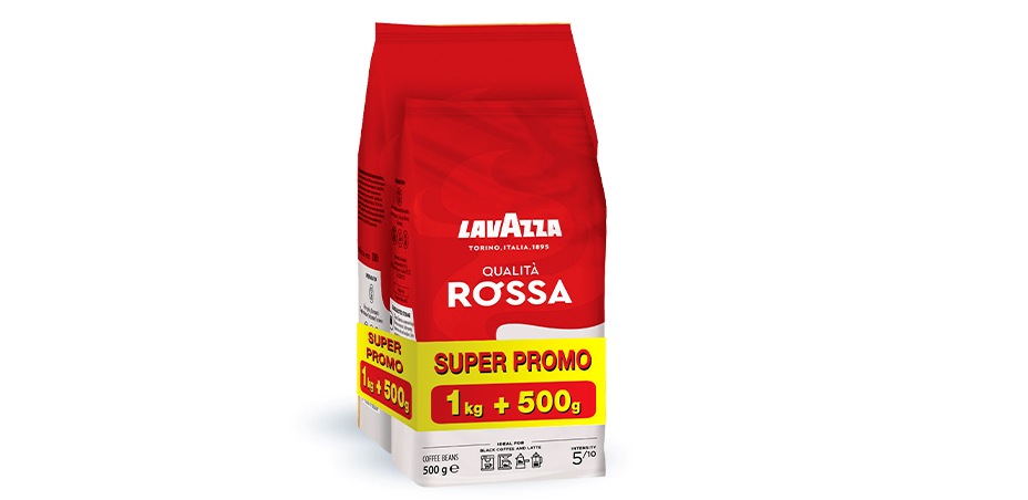 Кафе на зърна	 LAVAZZA Qualita Rossa