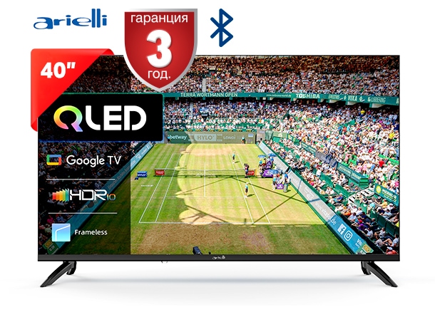 Телевизор	 ARIELLI QLED40-QM10GTV
