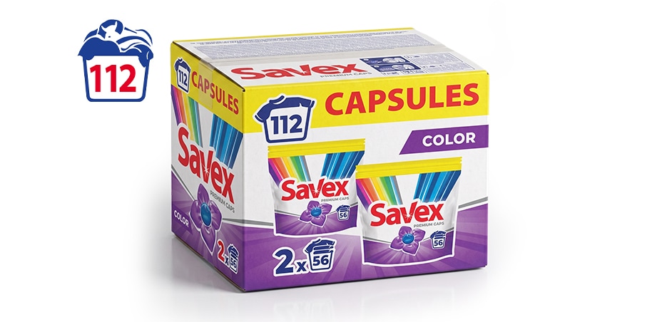 Капсули за пране	 SAVEX