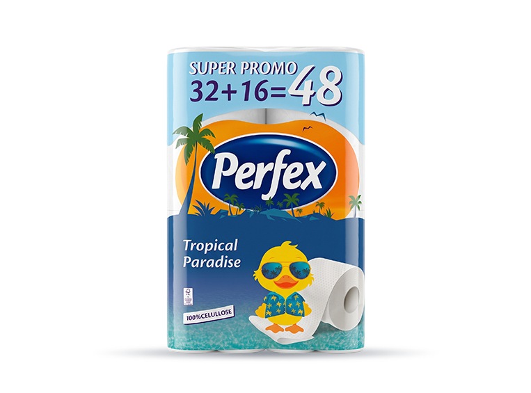 Тоалетна хартия	 PERFEX