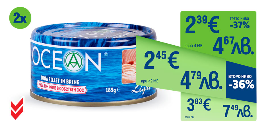 Риба тон филе OCEAN