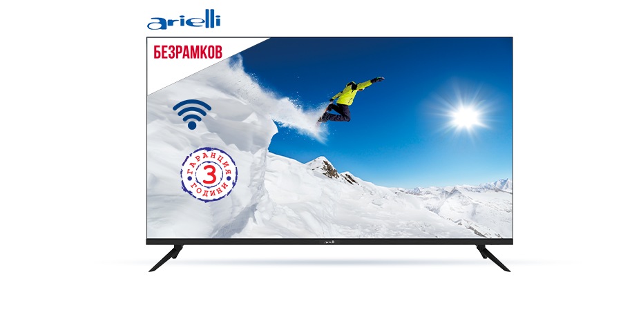 Телевизор	 ARIELLI LED40N118VDA SMART