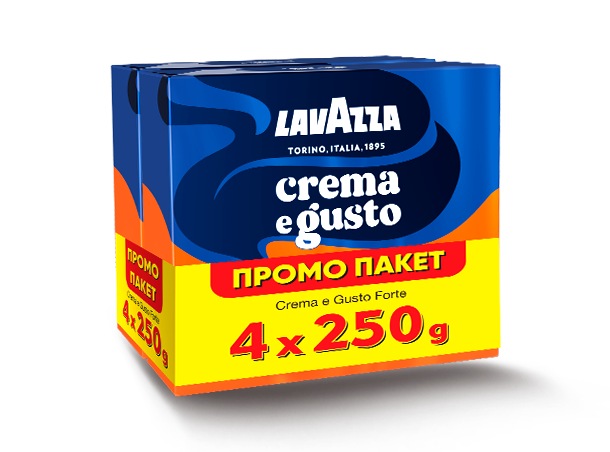 Промопакет мляно кафе	 LAVAZZA Crema e gusto Forte