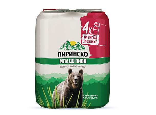 Бира	 ПИРИНСКО Младо пиво