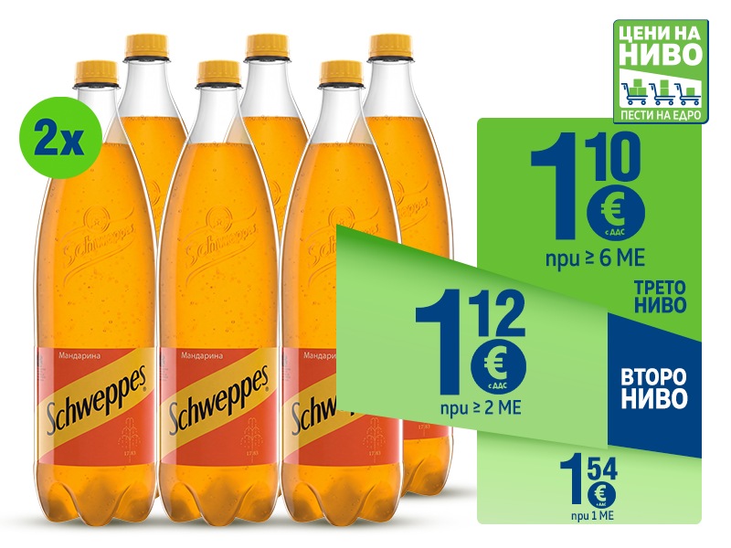 Газирана напитка SCHWEPPES