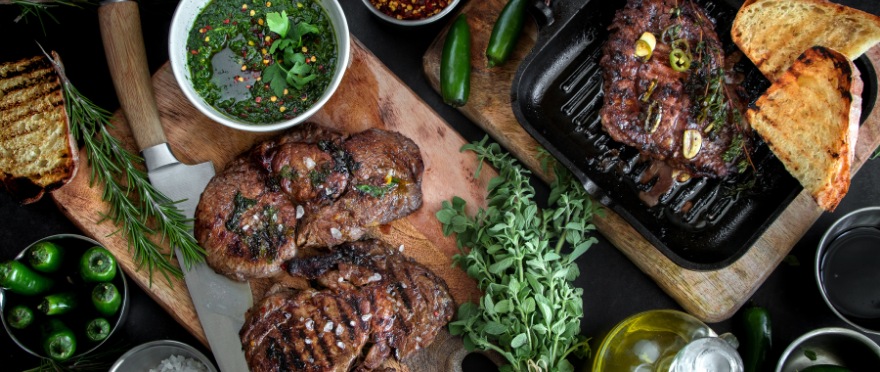 Три вида марината за говежди стекове