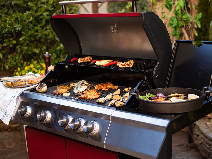 Барбекюта на газ