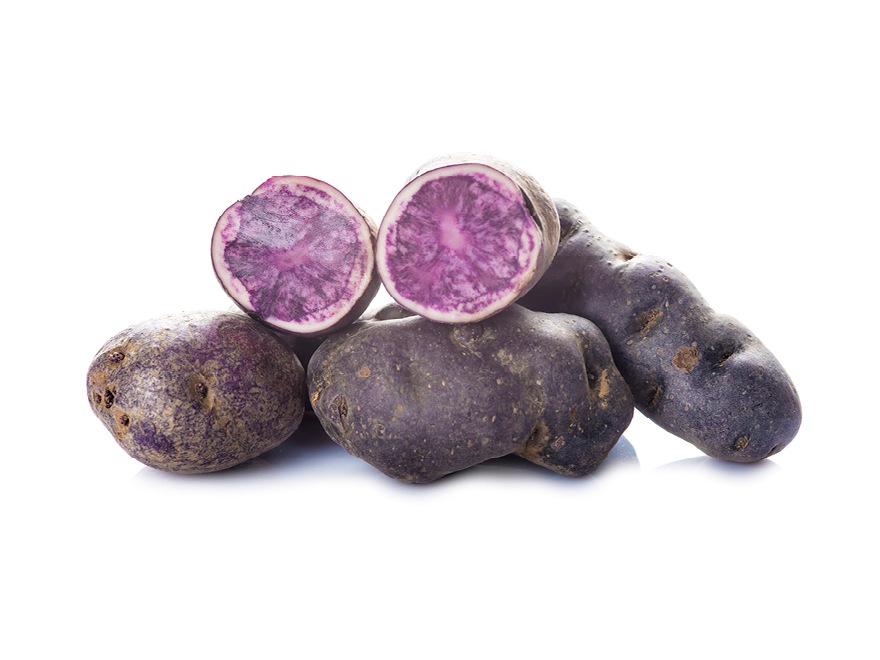Лилави картофи