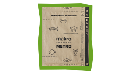 Čerstvé ryby patří do papíru