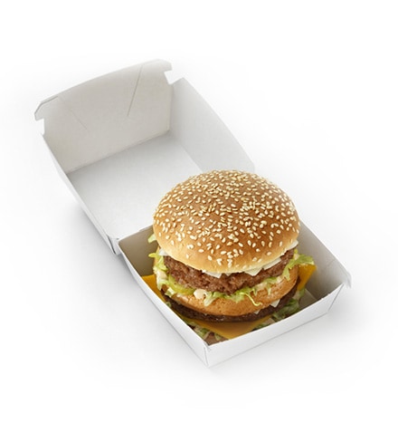 jednorázová krabička na burger