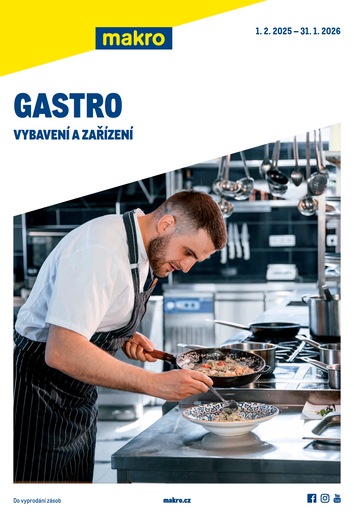 Gastro vybavení a zařízení