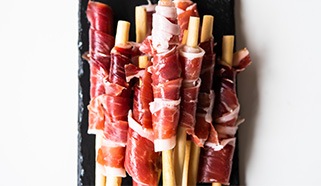 Španělská sušená šunka