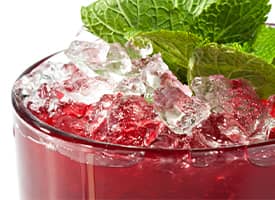 Limonáda z černého rybízu