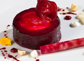 Pečená červená řepa s Lučinou a křenem