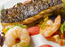 Na másle pečený filet z pražmy