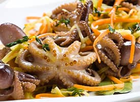 Marinované chobotnice