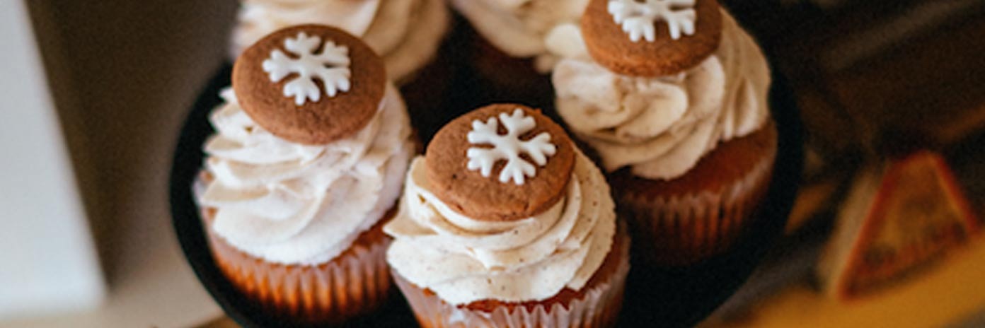Perníčkový cupcake