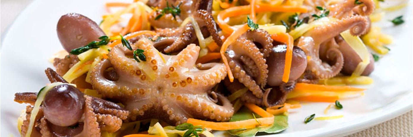 Marinované chobotnice