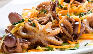 Marinované chobotnice