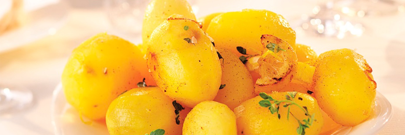 Máslové brambory s citronem