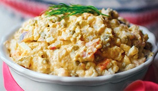 Nebramborový salát