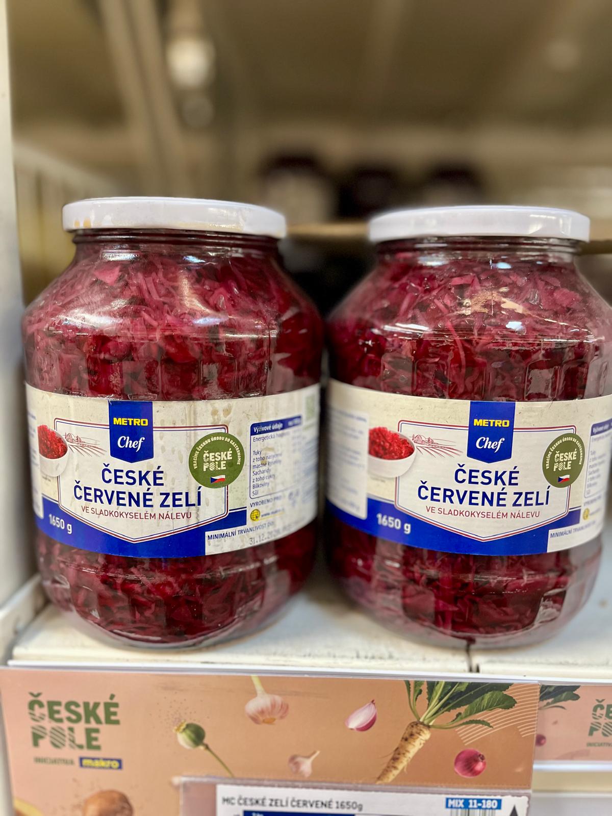 Ve svatomartinském menu nesmí chybět i české červené zelí