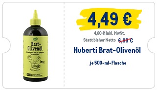 Brat-Olivenöl Coupon