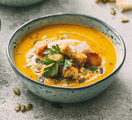 Kürbiscremesuppe