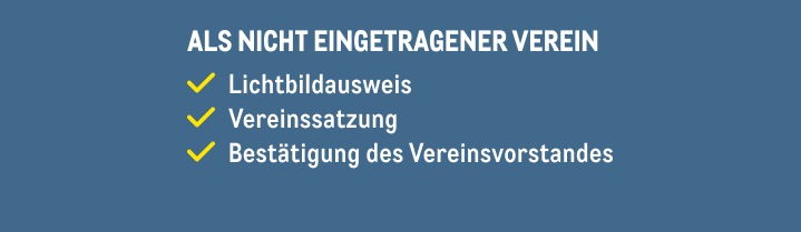 Nicht eingetragener Verein - Dokumente