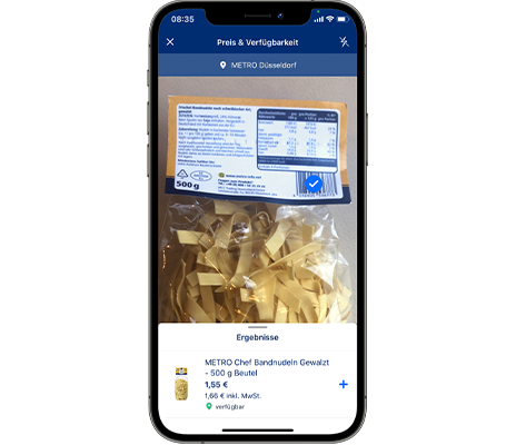 Preis- und Verfügbarkeitsabfrage