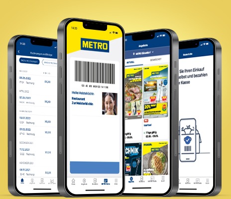 METRO App im Überblick