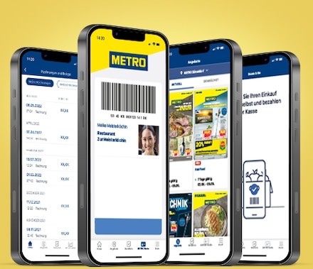 METRO App im Überblick