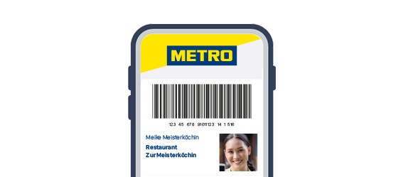 METRO Anmeldung Digitale Kundenkarte