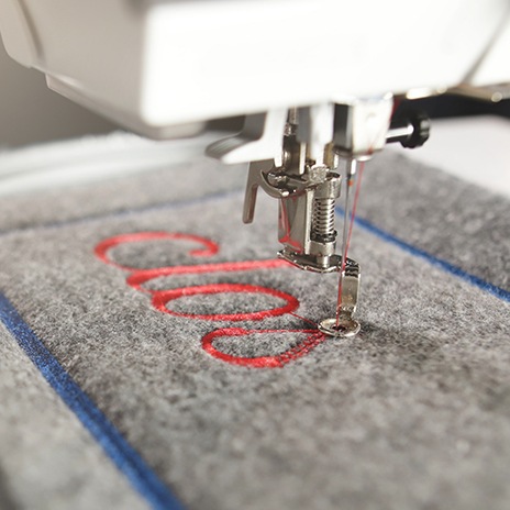 Textilien veredeln und personalisieren