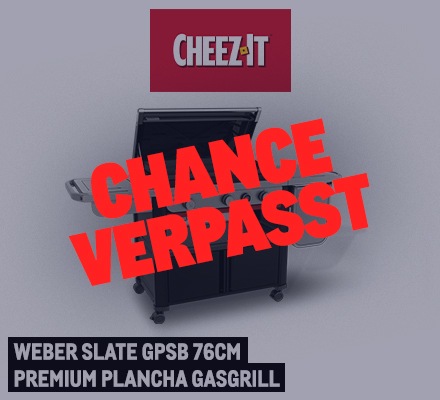 Cheez it verpasst