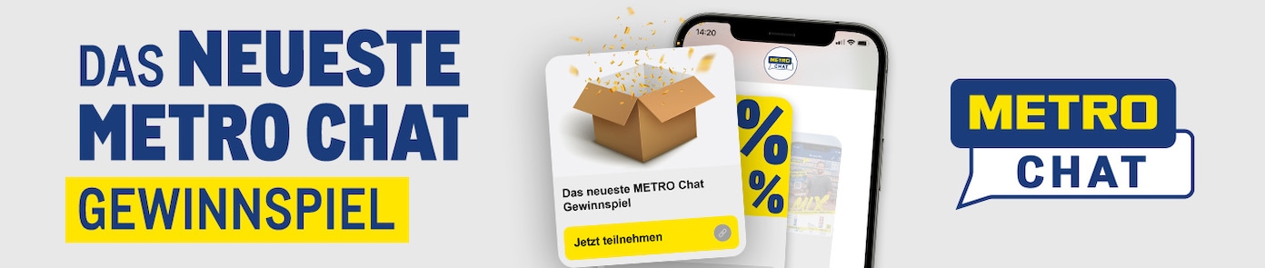 METRO Chat Gewinnspiele