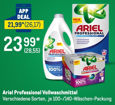 Ariel Angebot