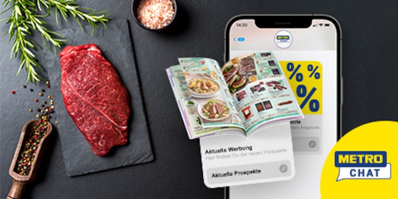 Angebote direkt aufs Handy erhalten: