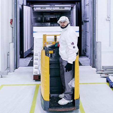 Innovative Fisch-Logistik