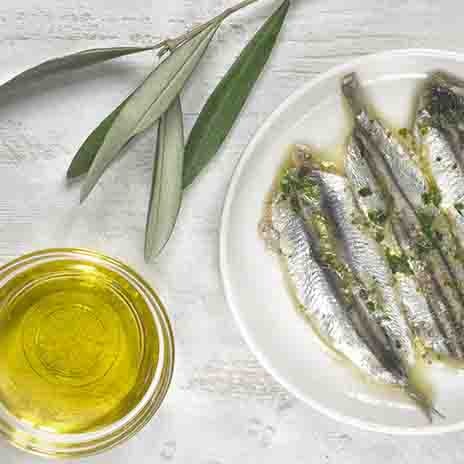 Frische Sardinen in Öl: ein Klassiker