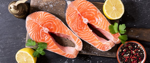 Lachs, Steak