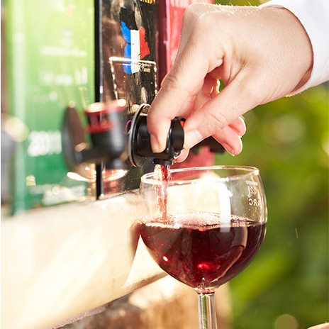 Praktischer Ausschank